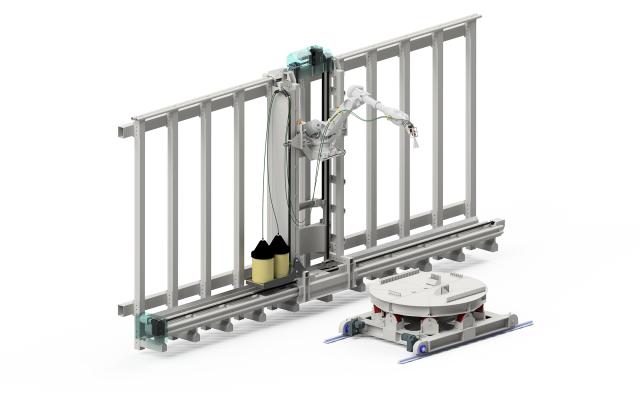 Robotic arc spraying solution